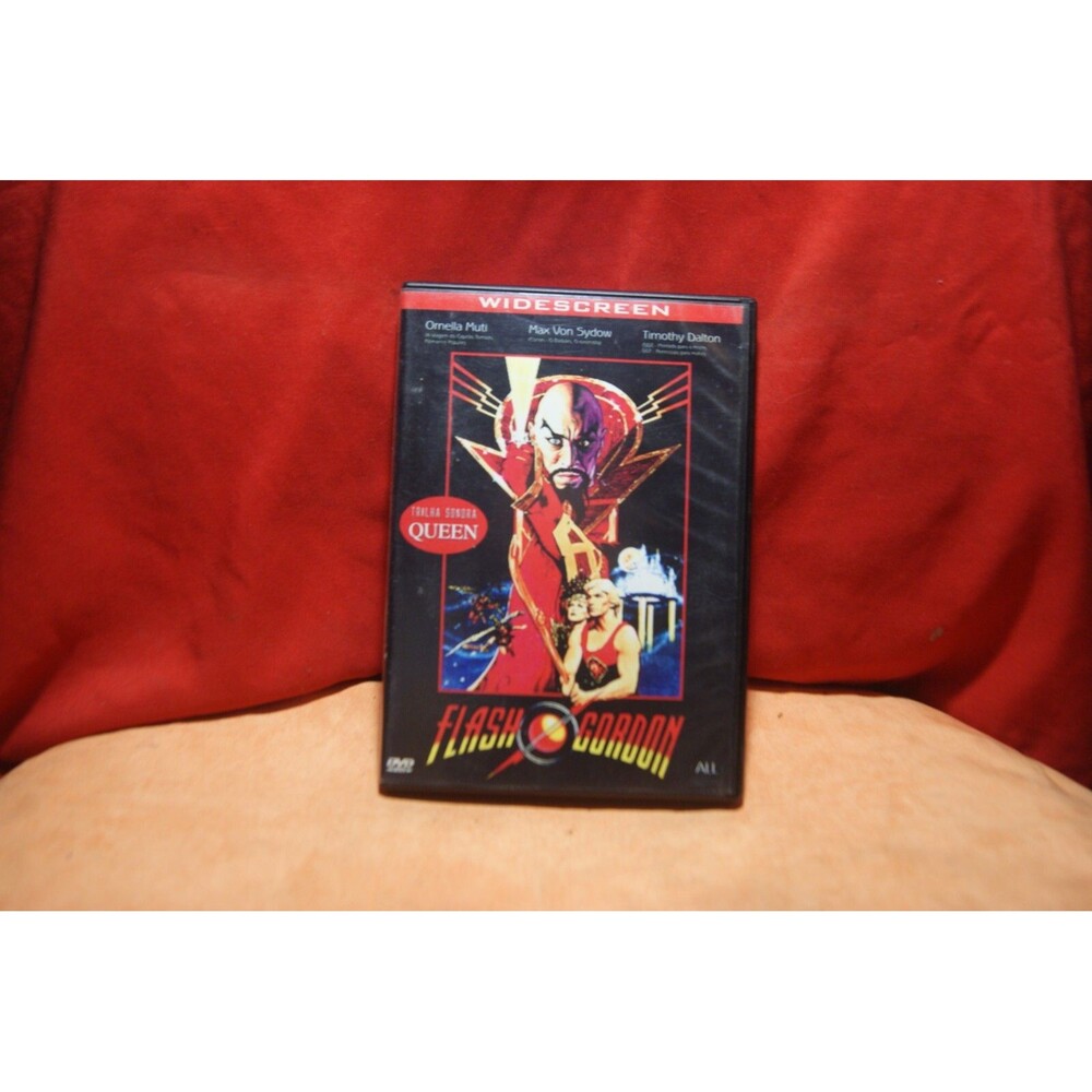 Flash Gordon Sam Jones Dvd Action Packed Movie Queen Music SCIFI Spanish Cover